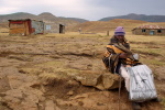 Old man in Lesotho