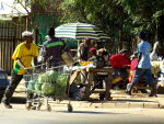 Open air supermarket